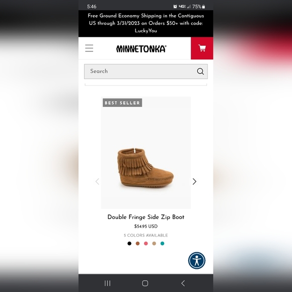 Minnetonka Moccasins - Picture 2 of 2